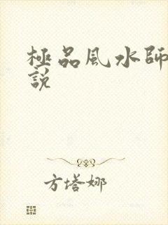 极品风水师 小说