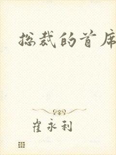 总裁的首席保姆