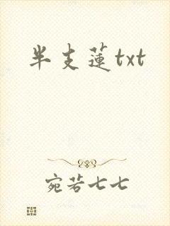 半支莲txt