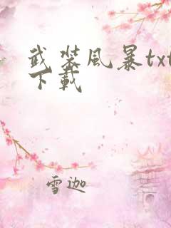 武装风暴txt下载