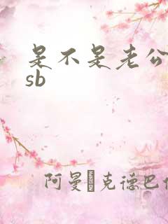 是不是老公的小sb