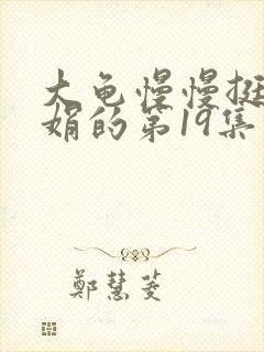 大龟慢慢挺进张娟的第19集