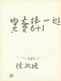 肉大捧一进一出免费6+1