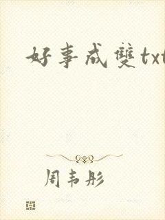 好事成双txt
