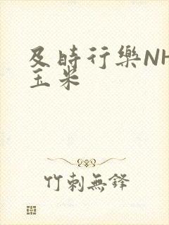 及时行乐NHP玉米