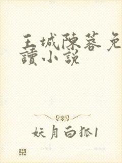 王城陈蓉免费阅读小说
