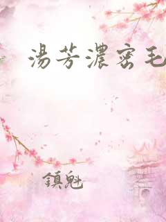 汤芳浓密毛下部