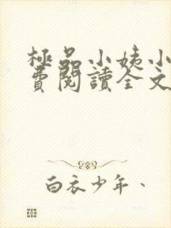 极品小姨小说免费阅读全文下载