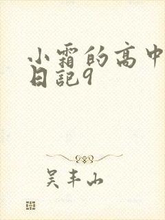 小霜的高中成长日记9