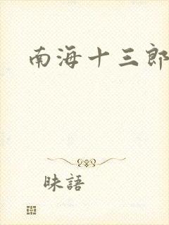 南海十三郎小说
