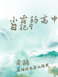 小霜的高中成长日记9