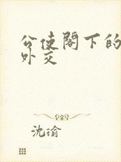 公使阁下的秘密外交