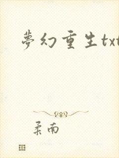 梦幻重生txt