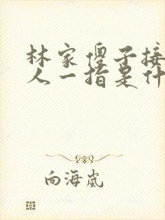 林家傻子接住仙人一指是什么小说