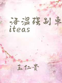 洛温强制车writeas