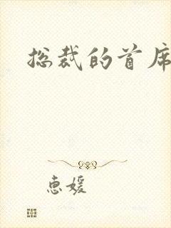 总裁的首席保姆