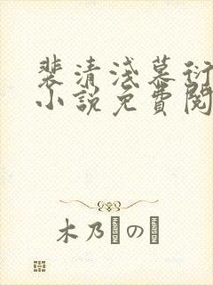 裴清浅慕衍之的小说免费阅读无弹窗