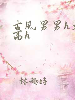古风男男h文肉高h