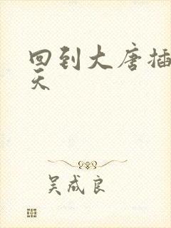 回到大唐插武则天