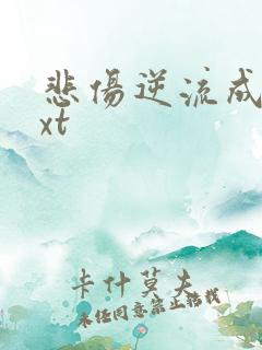 悲伤逆流成河txt