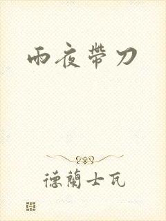 雨夜带刀