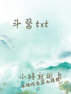 斗医txt