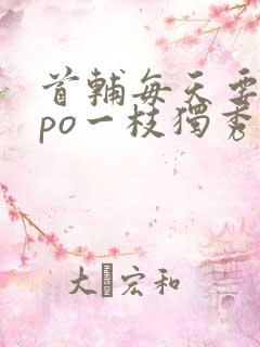 首辅每天要不够po一枝独秀全文