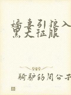 娇妻引狼入室被黑大征服