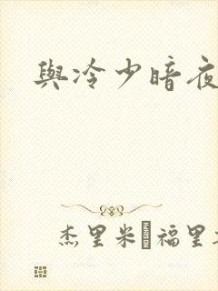 与冷少暗夜孽爱