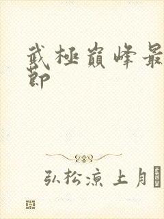 武极巅峰最新章节