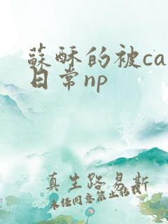 苏酥的被cao日常np