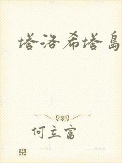 塔洛希塔岛小说