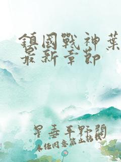 镇国战神叶君临最新章节