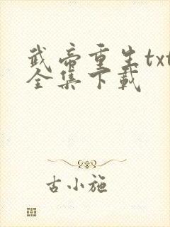 武帝重生txt全集下载