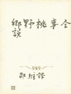 乡野桃事全文小说