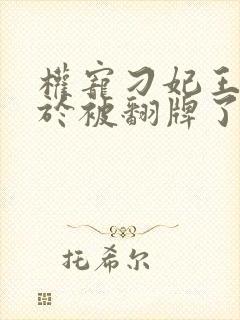 权宠刁妃王爷终于被翻牌了