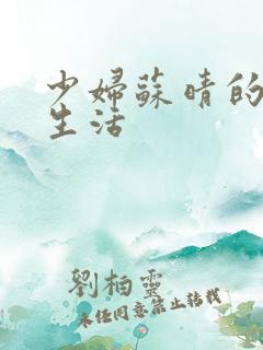 少妇苏晴的性荡生活