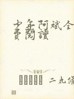 少年阿斌全文免费阅读