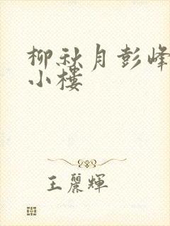 柳秋月彭峰月满小楼