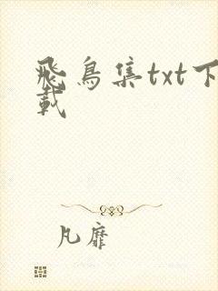 飞鸟集txt下载