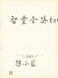 智囊全集txt