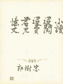 忆君迢迢小说全文免费阅读