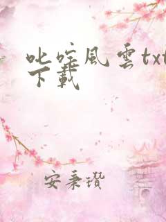 叱咤风云txt下载