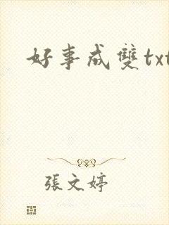 好事成双txt