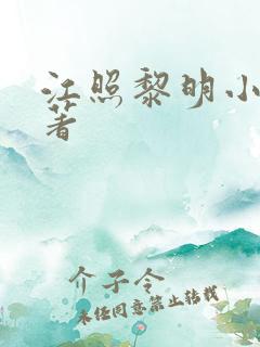 江照黎明小说原著