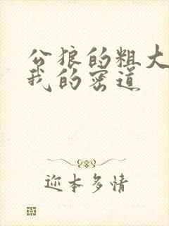 公狼的粗大挺进我的密道