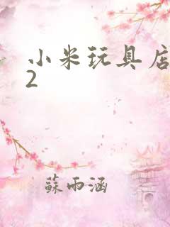 小米玩具店老板2