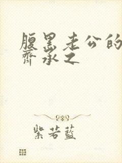 腹黑老公的宠妻齐承之