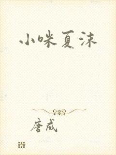 小咪夏沫