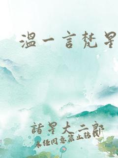 温一言梵星小说